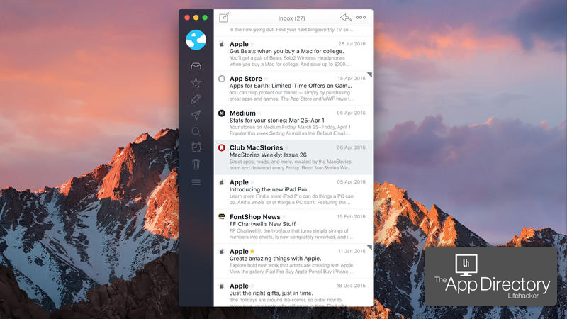 best free mail client for mac os x
