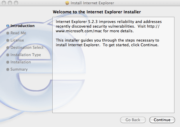 dowlnoad internet explorer for mac